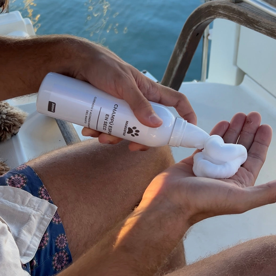 Champú espuma en seco - 200ml