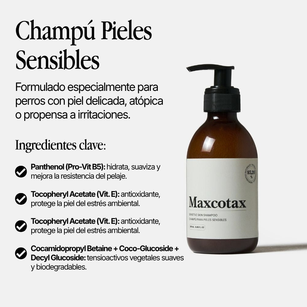 Champú para Pieles Sensibles